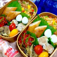 今日の夫婦弁⁽⁽ ◟(灬 ˊωˋ 灬)◞ ⁾⁾💕